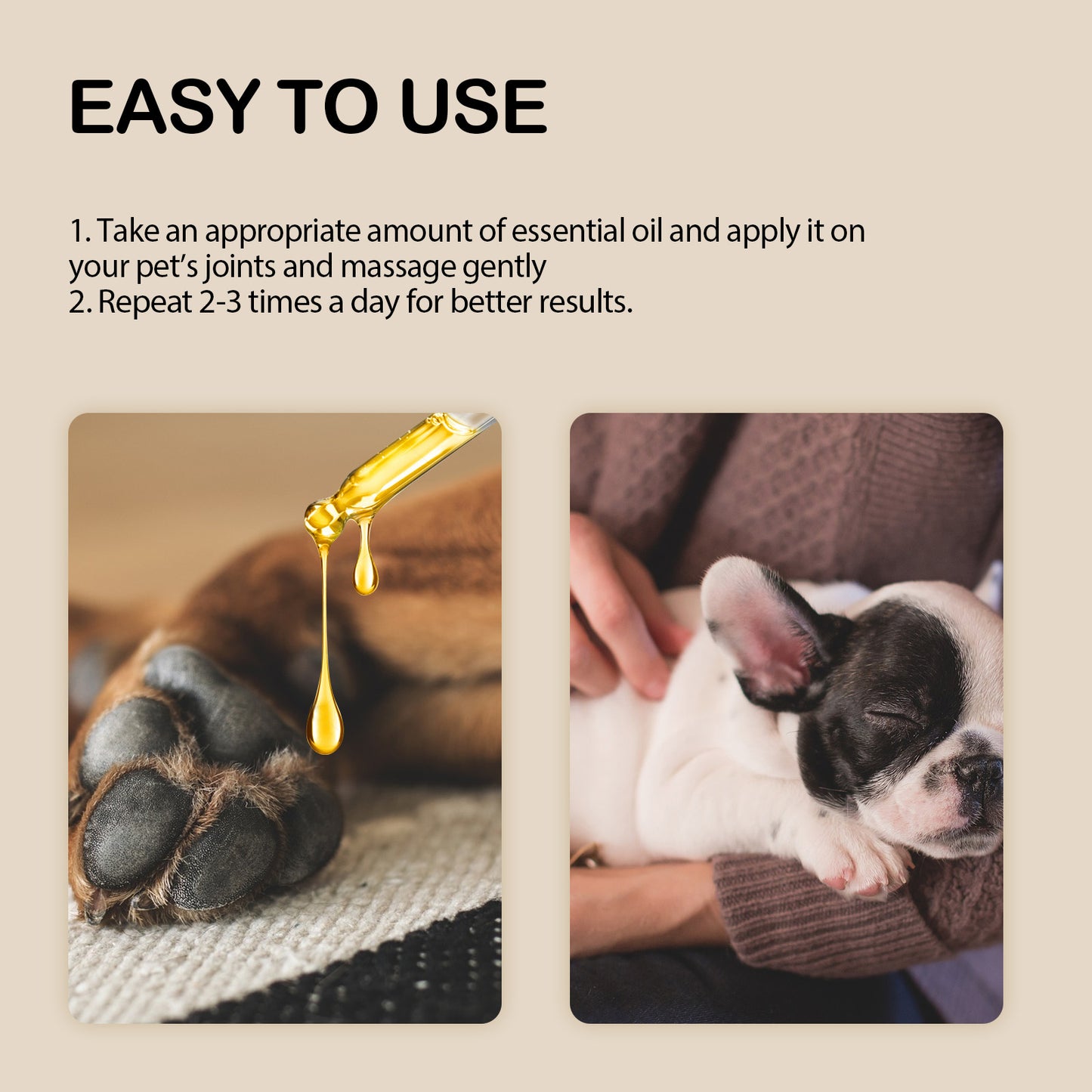 Pet Care Oil, Relieve The Pain Of Pet Bones And Joints