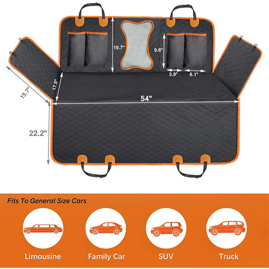 Pet car mat waterproof protection car rear seat mat dog mat
