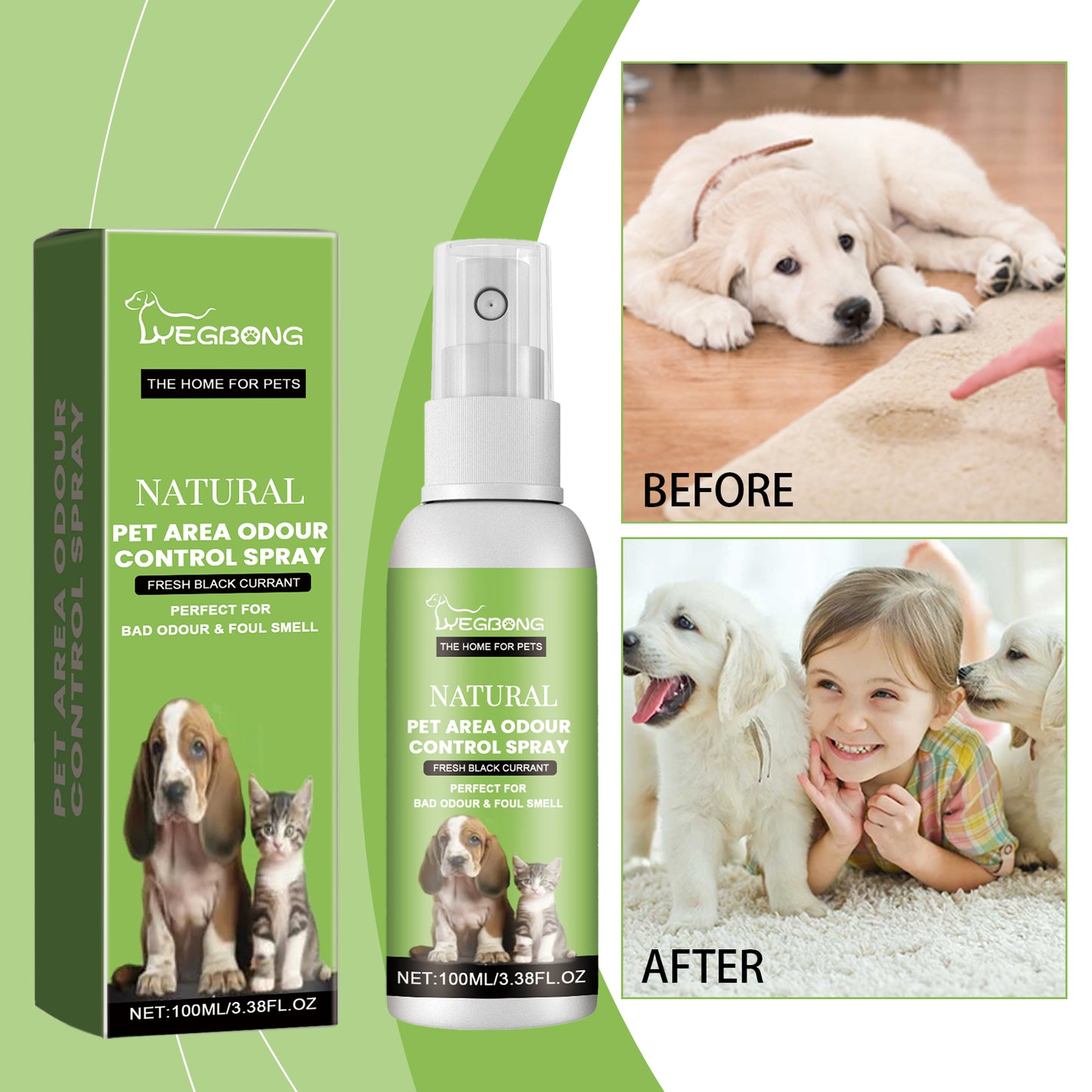 Indoor Pet Area Odor Cleaning And Fragrance Lasting Guardian Refreshing Spray