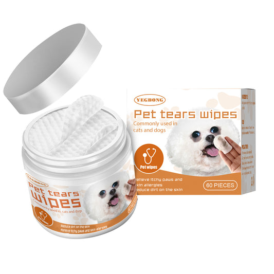 Pet Wet Wipes for tear Cleaning