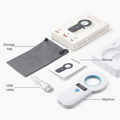 Pet Scanner  Rechargeable RFID Card ID Reader