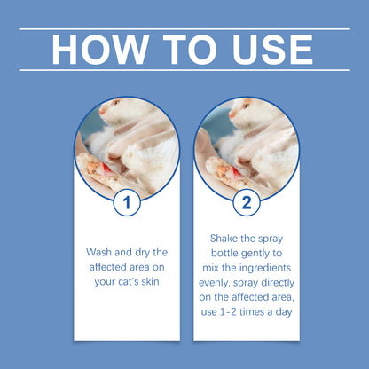 Gentle Cleaning Care Pet Skin Discomfort Body Care