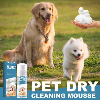 Pet Dry Cleaning Mousse Body Wash For Young Cats And Dogs