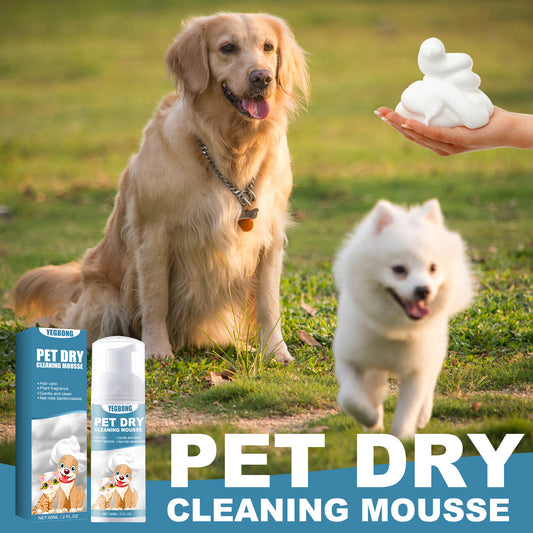 Pet Dry Cleaning Mousse Body Wash For Young Cats And Dogs