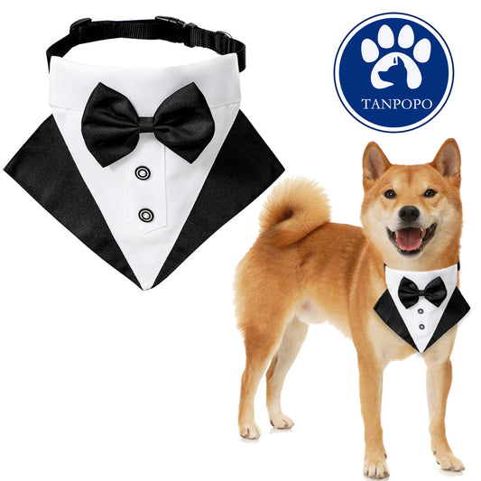TANPOPO British style wedding suit dog