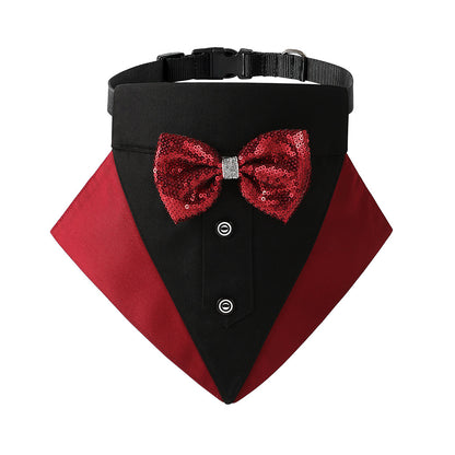 TANPOPO British style wedding suit dog