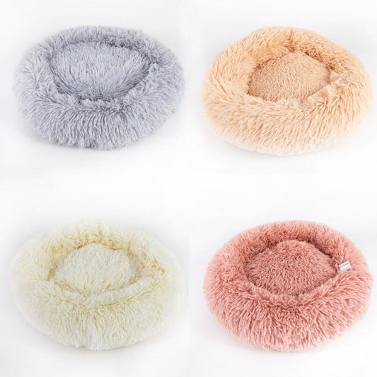 Pet Beds For Small Dogs and cats Round Plush