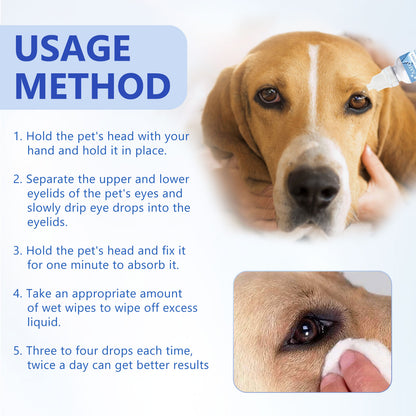Pet Eye Drops Tear Stain Remover