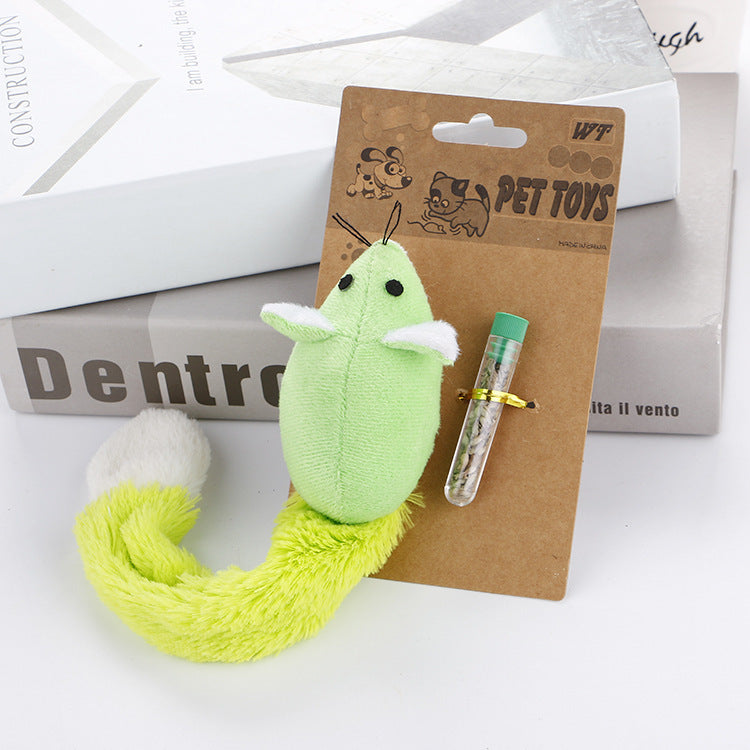 Long Tail Mouse Cat Teaster Toys Funny Pet Toys