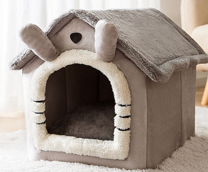Foldable Dog and cat House Cave Sofa Pets Supplies