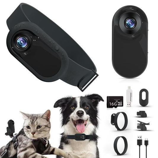 Portable Camera Magnetic Collar Clip Thumb Sports Camera HD Outdoor