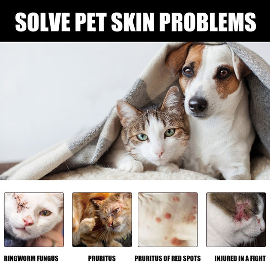 Use Anti-Itch Spray, Pet Cats Anti-Mite Cat Moss Care Skin External