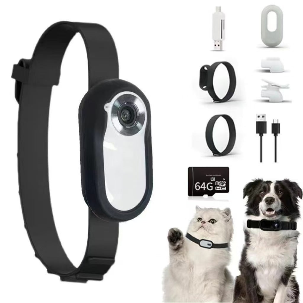 Portable Camera Magnetic Collar Clip Thumb Sports Camera HD Outdoor