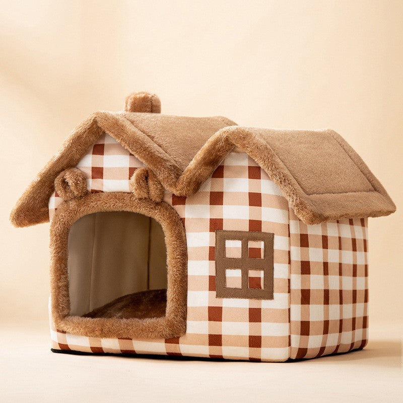 Foldable Dog and cat House Cave Sofa Pets Supplies