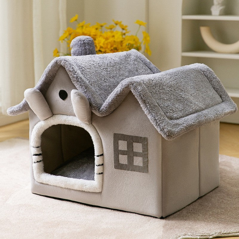 Foldable Dog and cat House Cave Sofa Pets Supplies