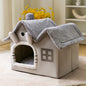 Foldable Dog and cat House Cave Sofa Pets Supplies