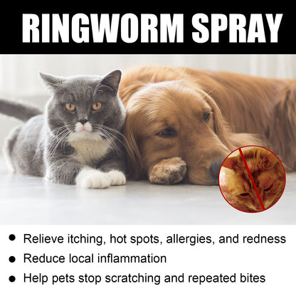Use Anti-Itch Spray, Pet Cats Anti-Mite Cat Moss Care Skin External