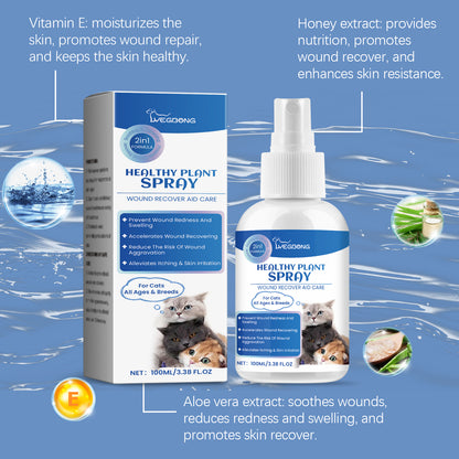 Gentle Cleaning Care Pet Skin Discomfort Body Care