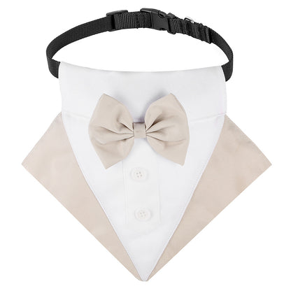 TANPOPO British style wedding suit dog