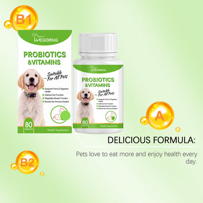 Pet Probiotic Tablets Improve Gut Health And Promote Nutritional Absorption