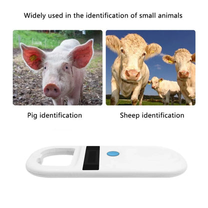 Pet Microchip Scanner ABS High-brightness OLED Display