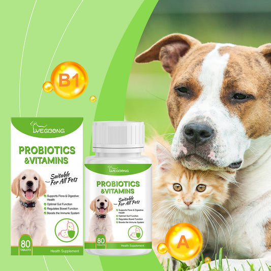 Pet Probiotic Tablets Improve Gut Health And Promote Nutritional Absorption