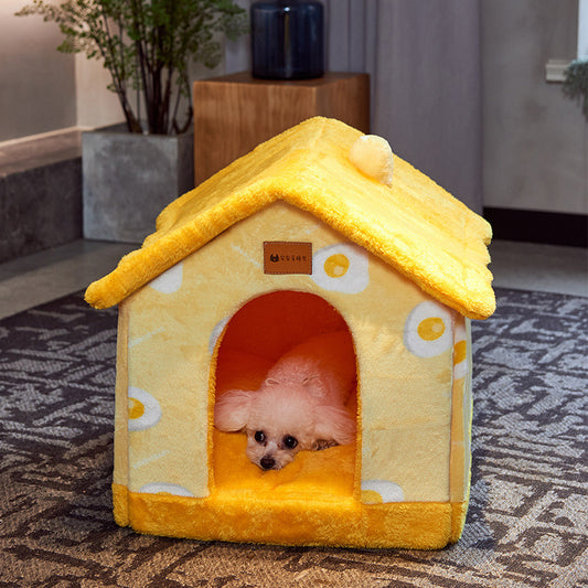 Foldable Dog and cat House Cave Sofa Pets Supplies