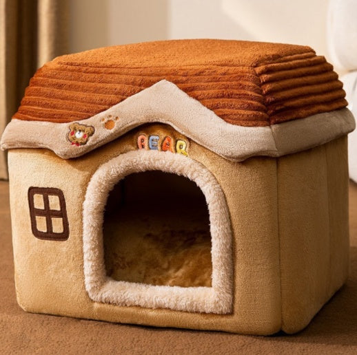 Foldable Dog and cat House Cave Sofa Pets Supplies